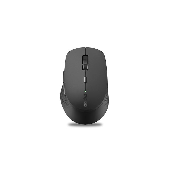 RAPOO M300 MULTI-MODE WLESS OPTICAL SILENT MOUSE D.GREY